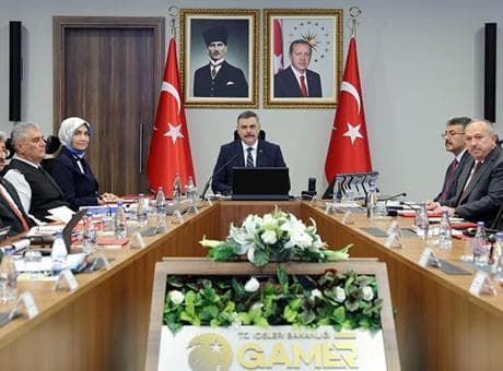 İçişleri Bakanı Çiftçi başkanlığında 'asayiş' konulu güvenlik toplantısı yapıldı