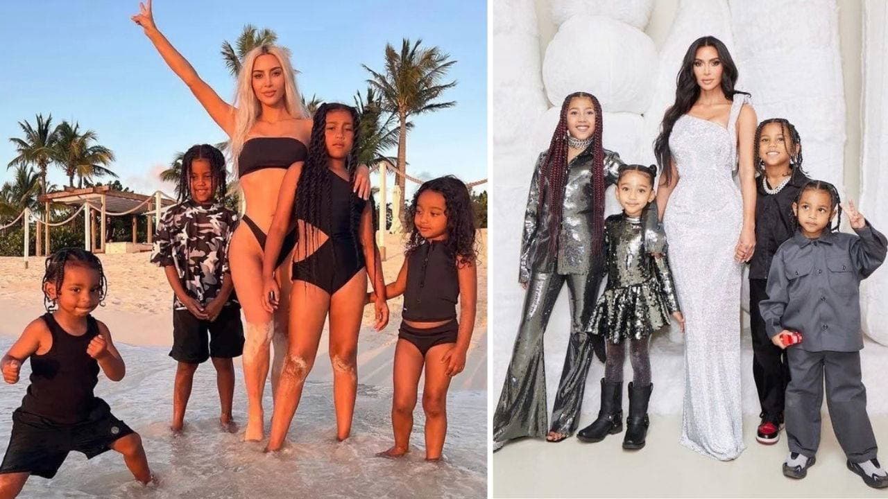 Kim Kardashian kaç bakıcısı olduğunu açıkladı: Dört çocuk için dev kadro!