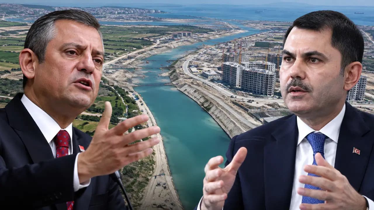 Murat Kurum'dan Özgür Özel'in 'Kanal İstanbul' eleştirilerine yanıt: 'Sadece sosyal konut...'