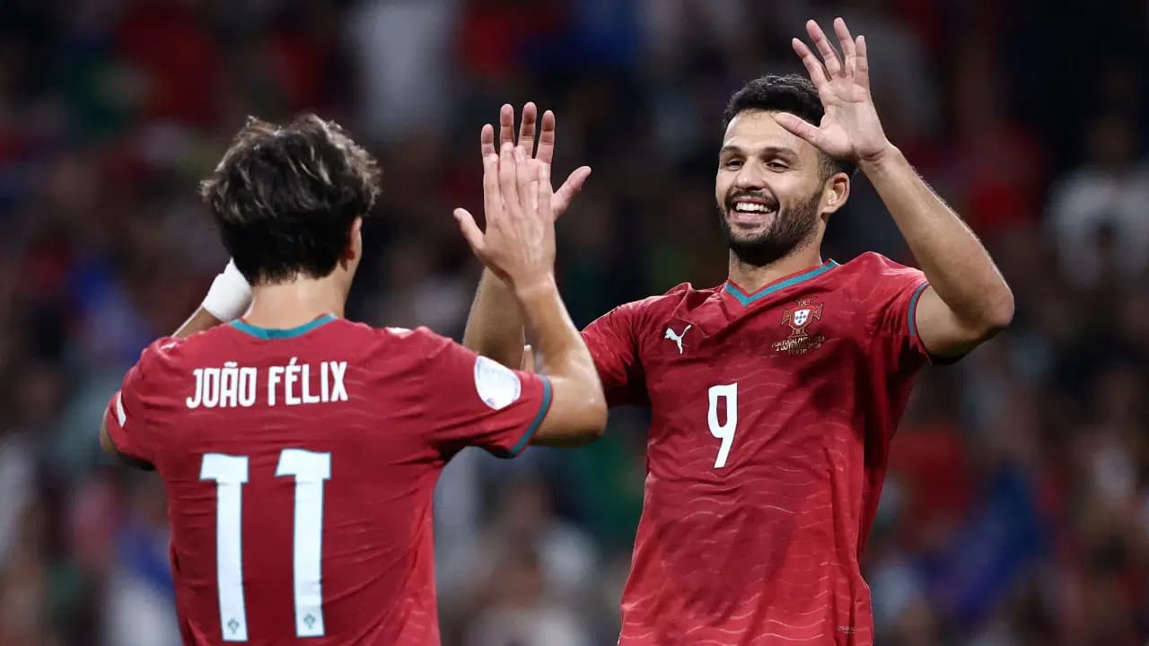 Portekiz, Norveç'i yenerek Uluslar Ligi'nde 4'te 4 yaptı