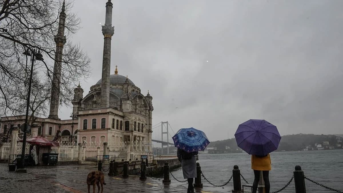 İstanbul’da yağışlı hava sona eriyor: Sıcaklıklar 22 dereceye çıkacak