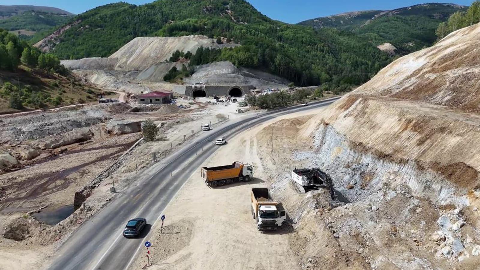 13 yıldır bitirilemeyen Geminbeli Tüneli için yeni tarih verildi