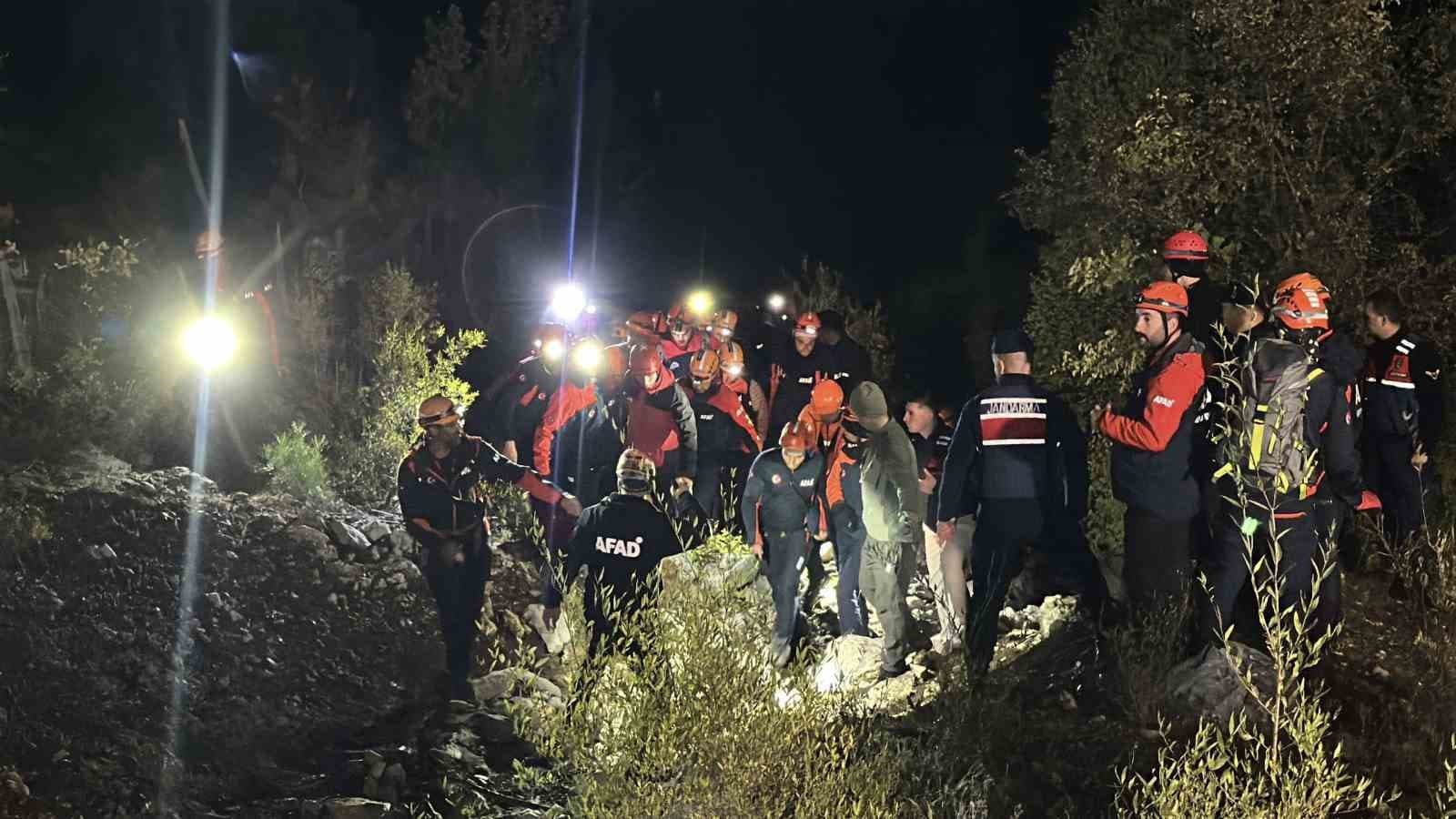 Isparta'da hayatını kaybeden şahsın cansız bedenine ulaşıldı
