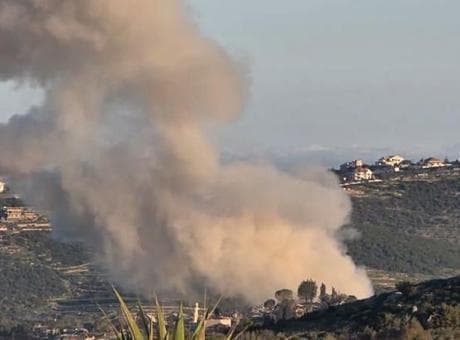 İsrail uçakları Lübnan’ın güneyindeki iki bölgeyi hedef aldı