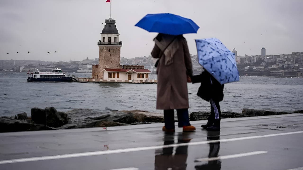 AKOM uyardı: İstanbul’da çarşamba ve perşembe sağanak bekleniyor