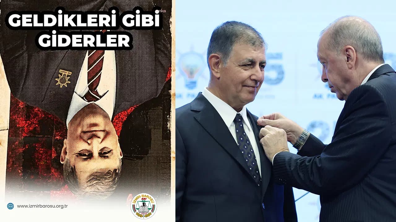 İzmir Tabip Odası ve Baro’dan Cemil Tugay’ın AKP’ye katılımına tepki