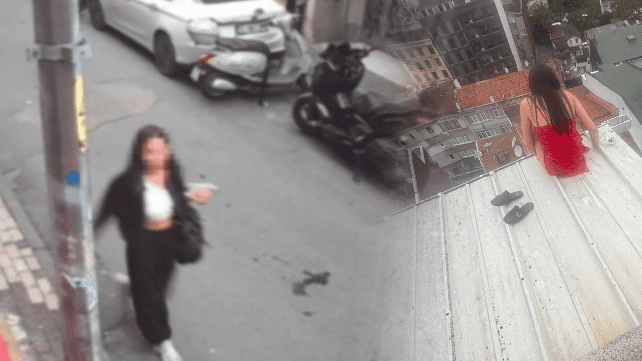 İstanbul'da çatıdan düşmüştü... Genç kadın ölüme böyle yürümüş