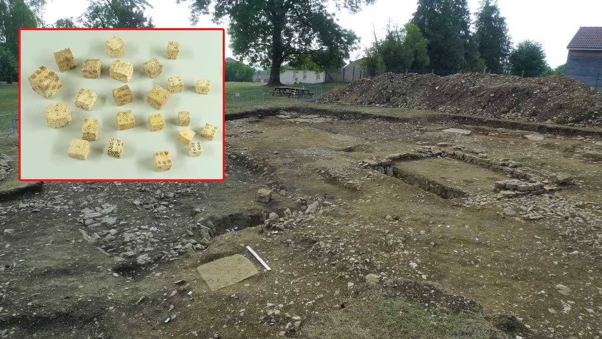 300 kişilik köyün altından binlerce zar çıktı